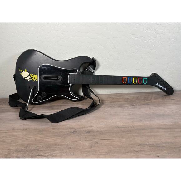 Guitare Kramer Guitar Hero PS2 Avec Dongle - Bon état